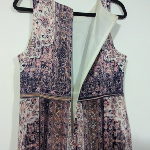 Tahari Pink & Purple Full Length Gown s:12 - Picture 7 of 12